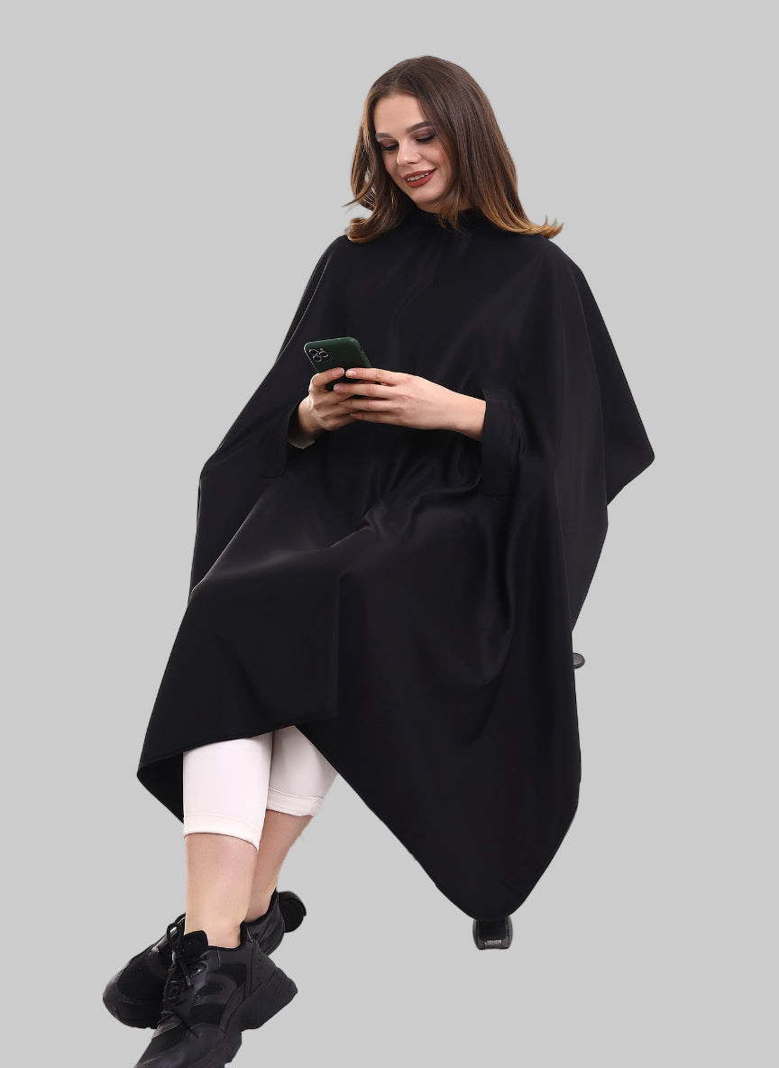 Özel Tasarım Logolu Kuaför Penuarı