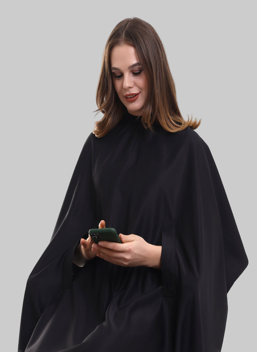 Özel Tasarım Logolu Kuaför Penuarı