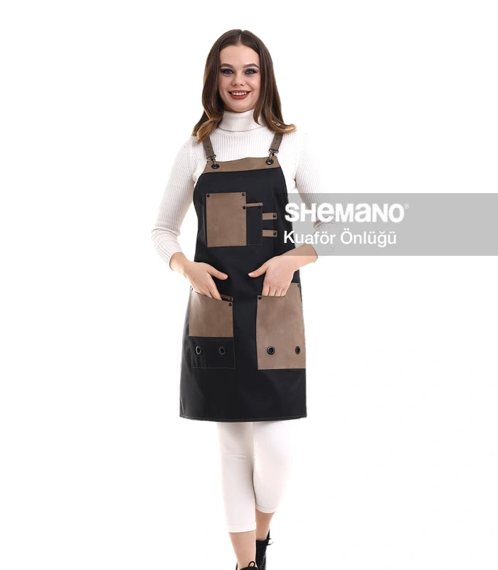 Baskılı Barista Önlük