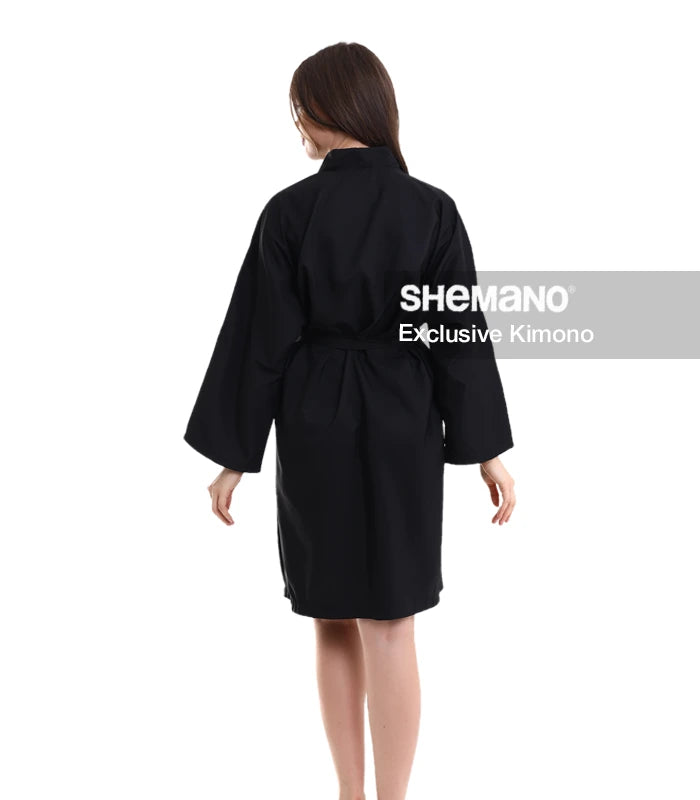 Baskılı Kuaför Kimono