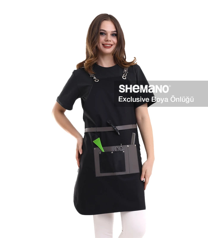 Baskılı Kuaför Önlüğü