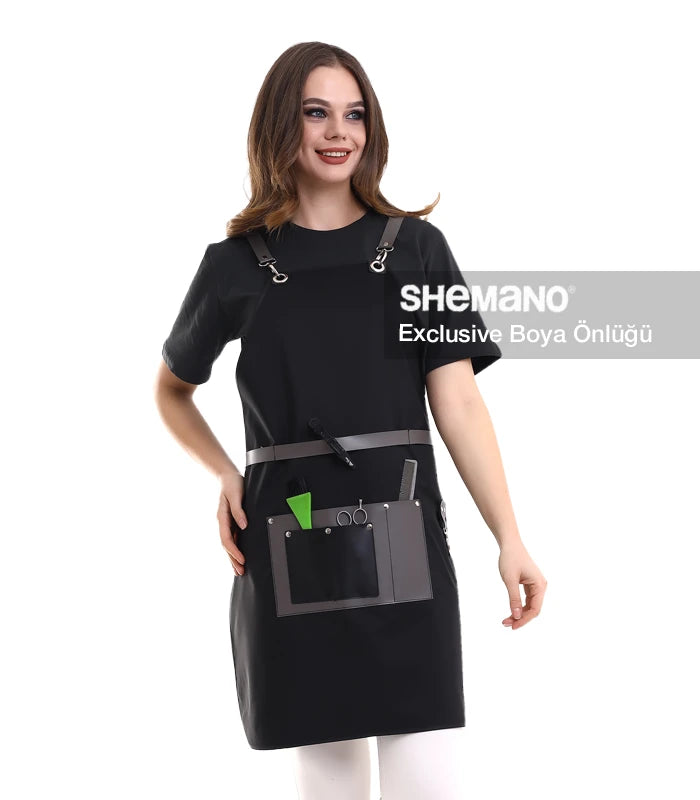 Baskılı Kuaför Önlüğü