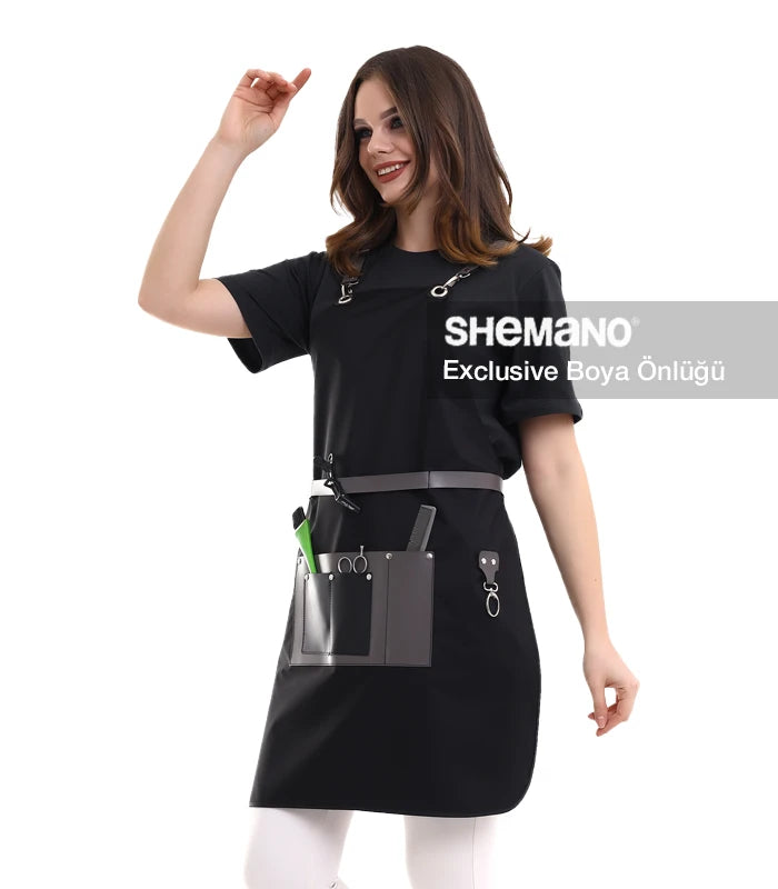 Baskılı Kuaför Önlüğü