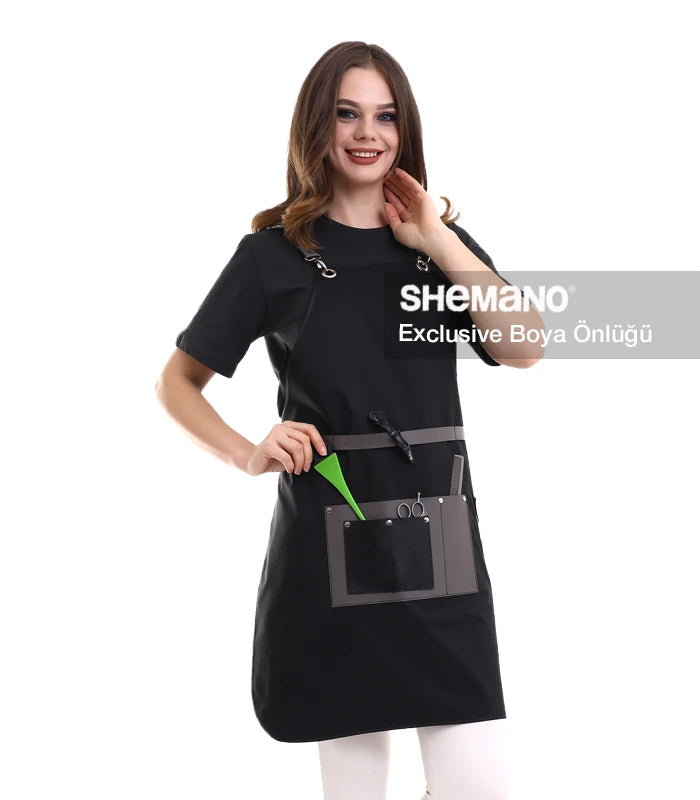 Baskılı Kuaför Önlüğü