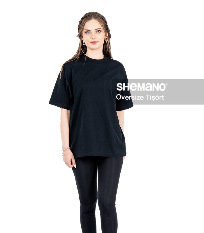 Baskılı Oversize Tişört