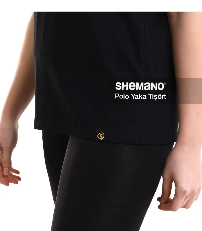 Baskılı Polo Yaka Tişört