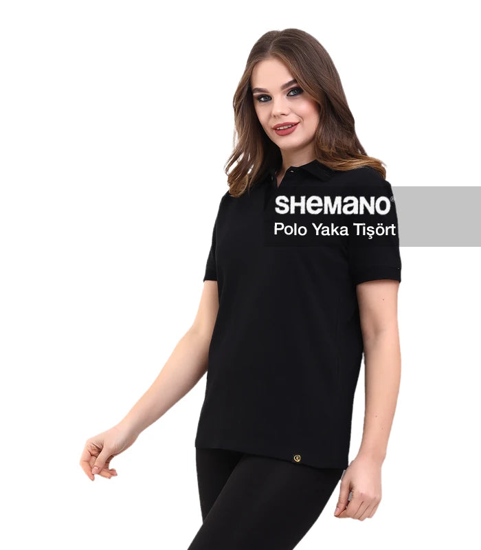 Baskılı Polo Yaka Tişört