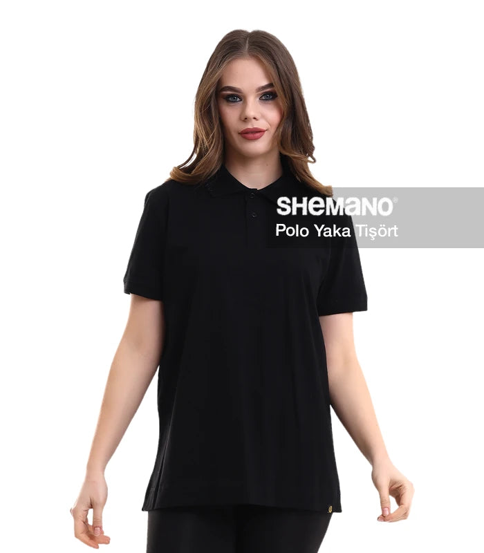 Baskılı Polo Yaka Tişört