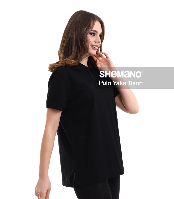 Baskılı Polo Yaka Tişört