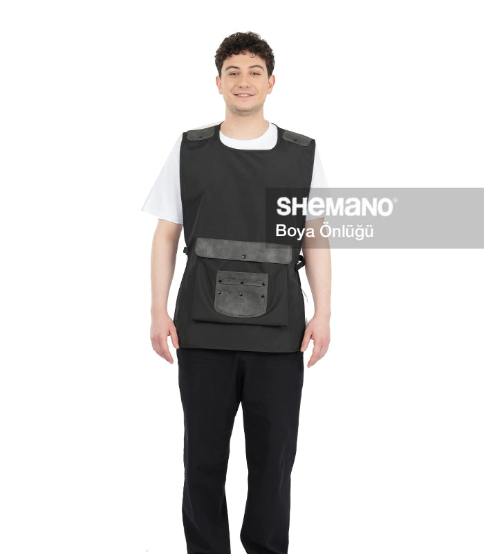 Berber Yelek Önlük Derili