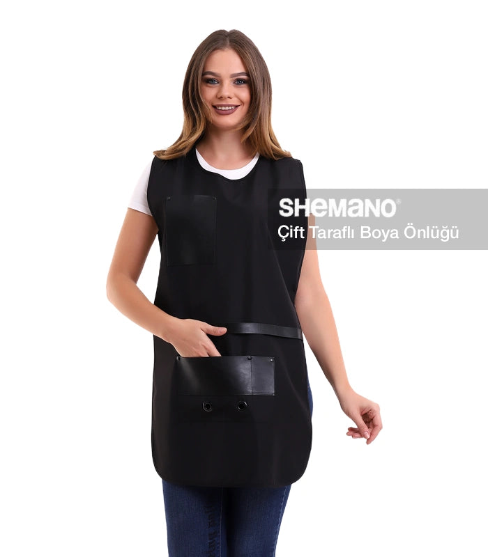 Çift Taraflı Kuaför Önlüğü