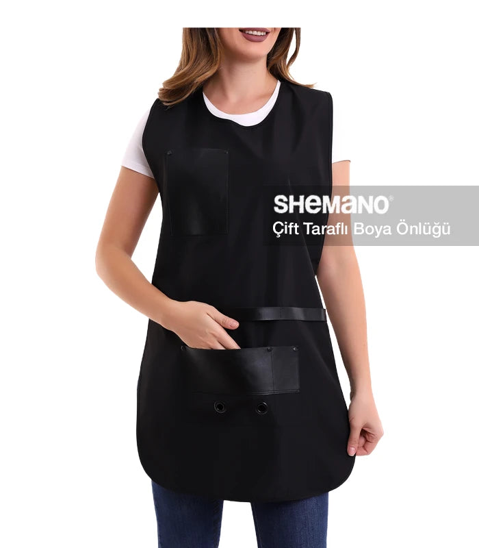 Çift Taraflı Kuaför Önlüğü