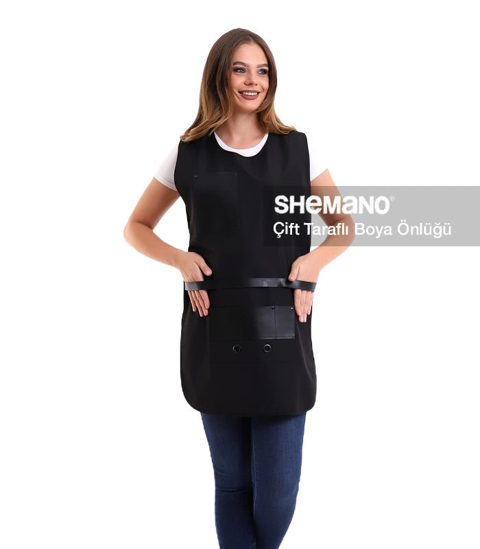 Çift Taraflı Kuaför Önlüğü