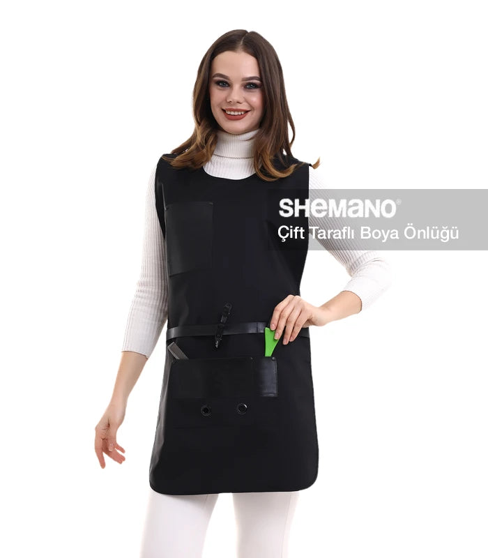 Çift Taraflı Kuaför Önlüğü