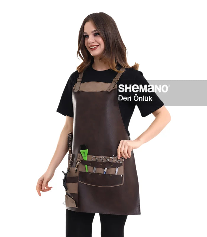 Deri Berber Önlüğü
