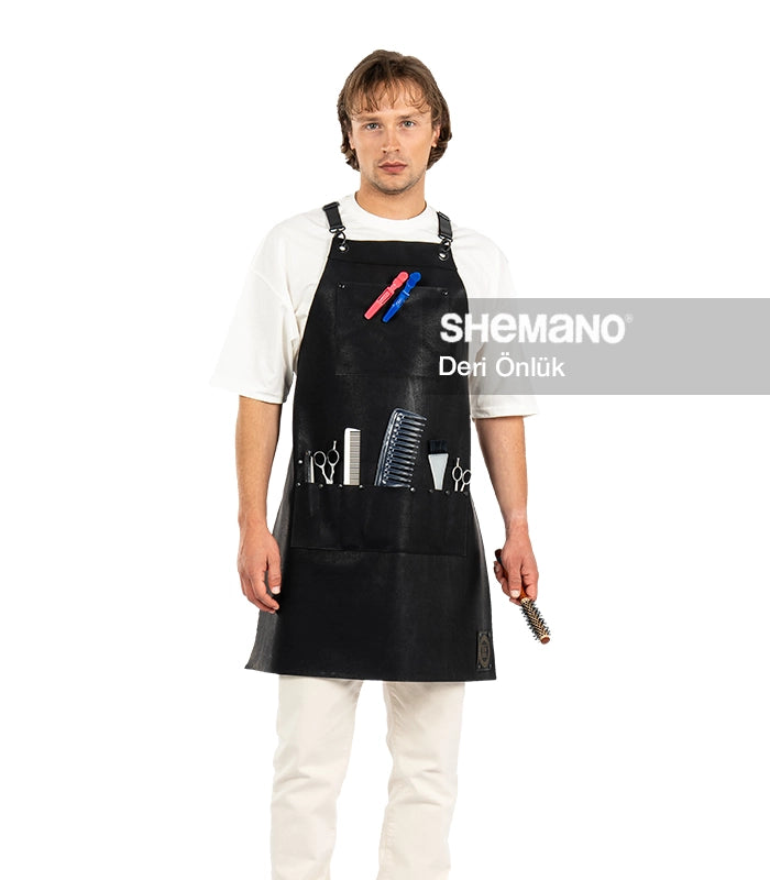 Deri Kuaför Önlük