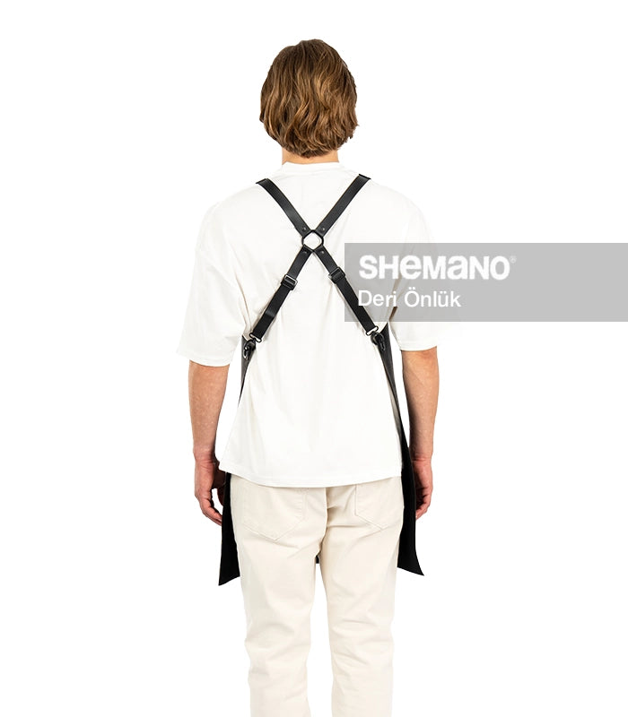 Deri Kuaför Önlük