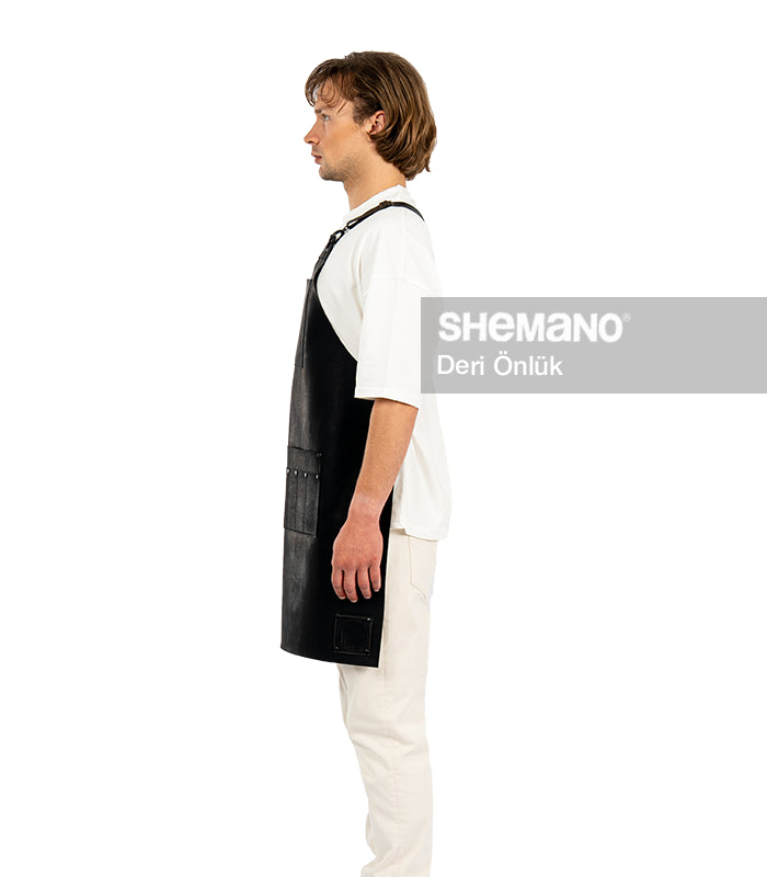 Deri Kuaför Önlük