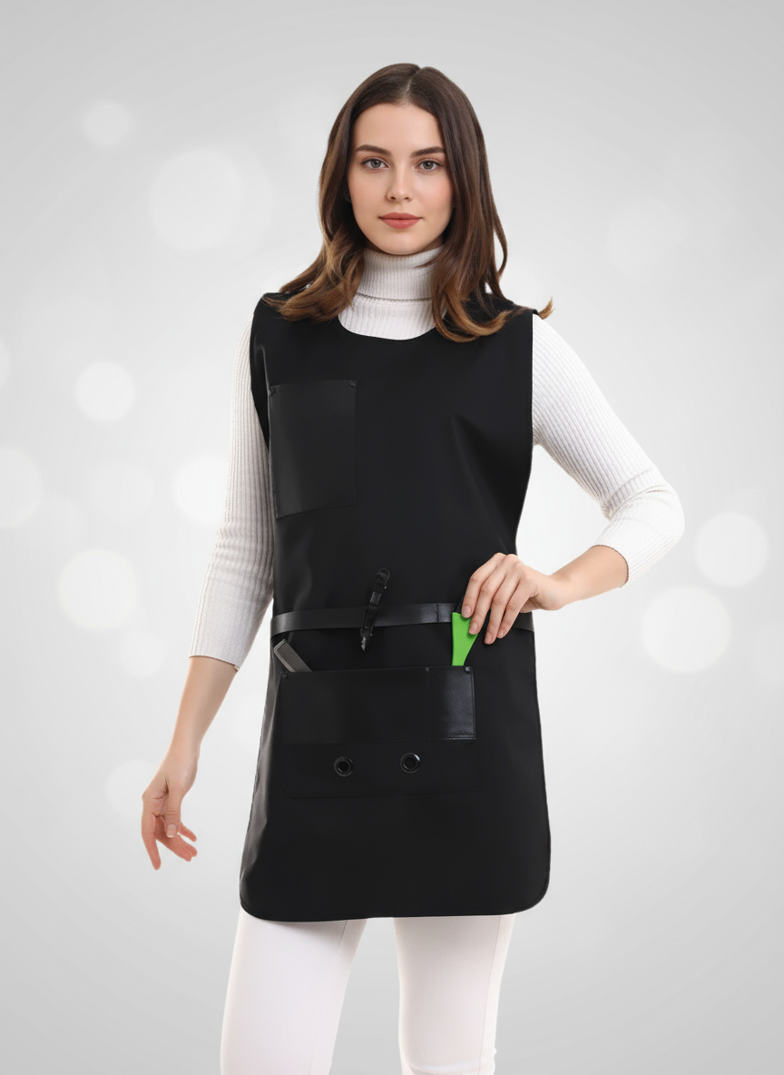 Çift Taraflı Kuaför Önlüğü