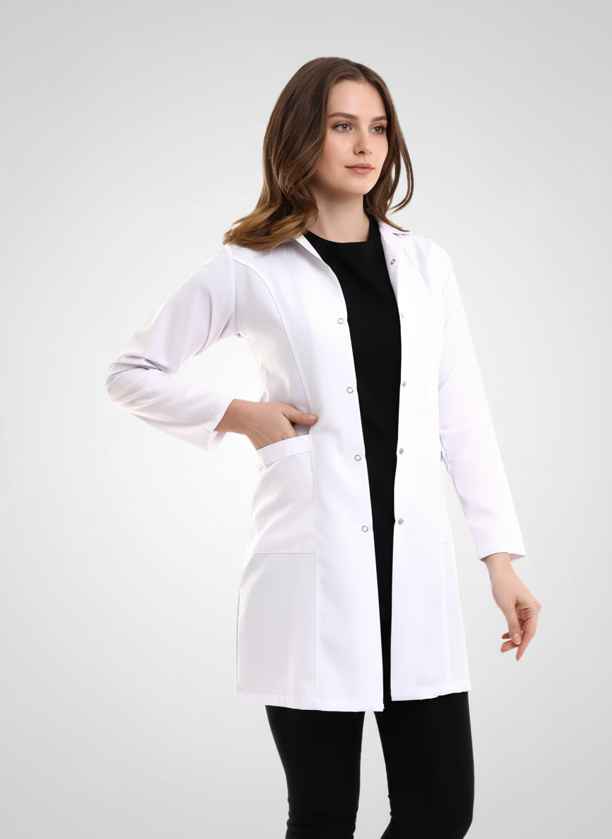 Estetisyen Uniforma Beyaz