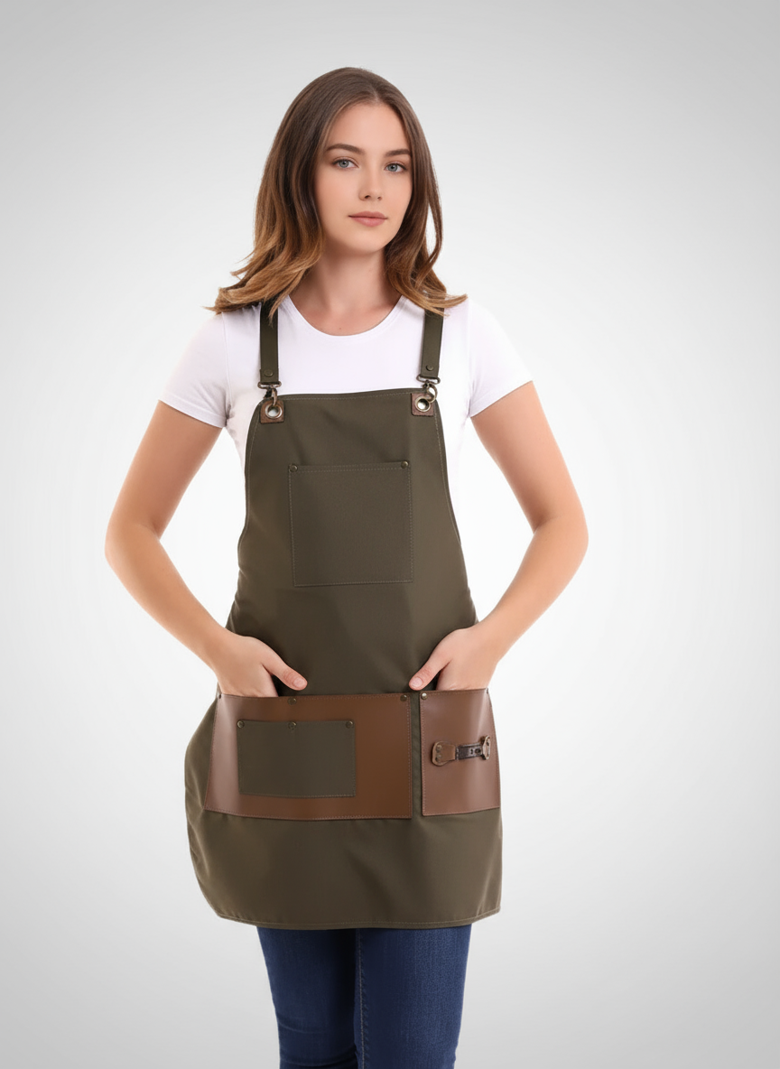 İsim Baskılı Kuaför Önlüğü