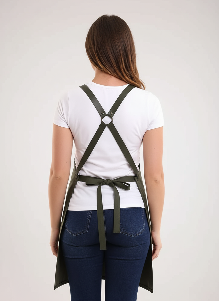 İsim Baskılı Kuaför Önlüğü