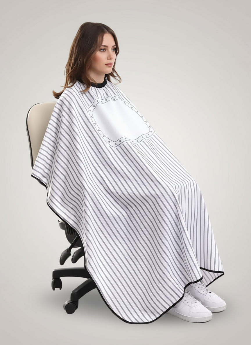 İsim Baskılı Kuaför Penuarı