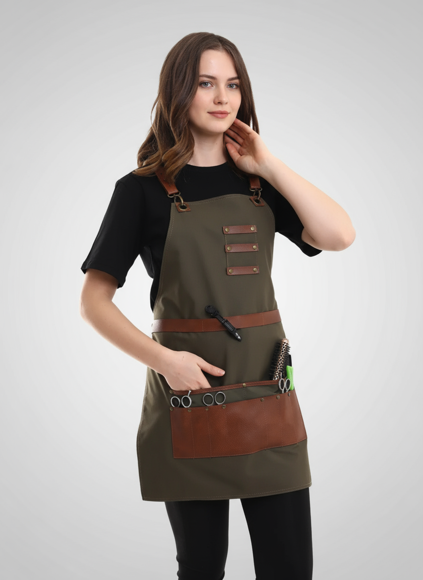 İsimli Kuaför Önlüğü