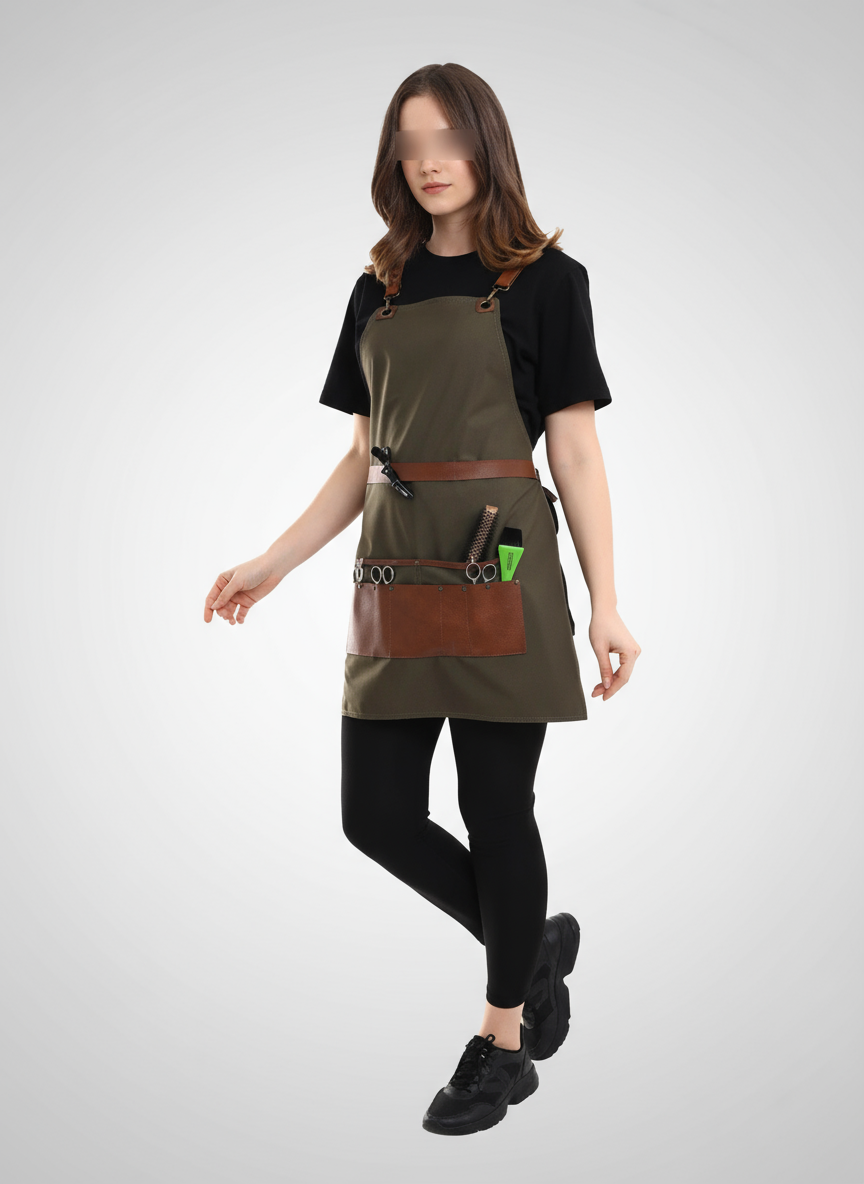 İsimli Kuaför Önlüğü