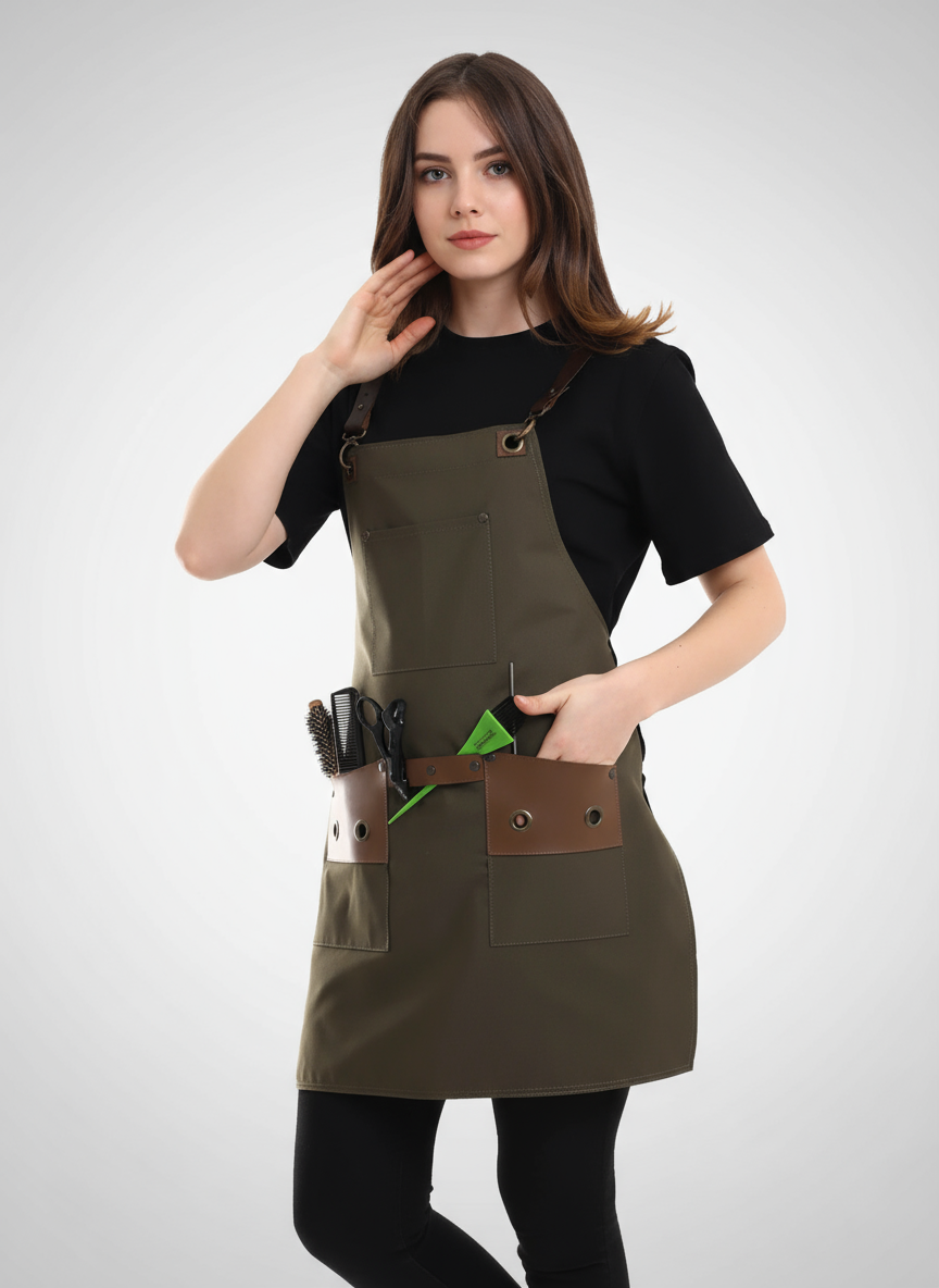 Kişiselleştirilebilir Kuaför Önlüğü