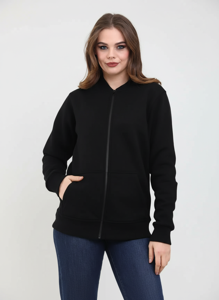 Sweatshirt Fermuarlı