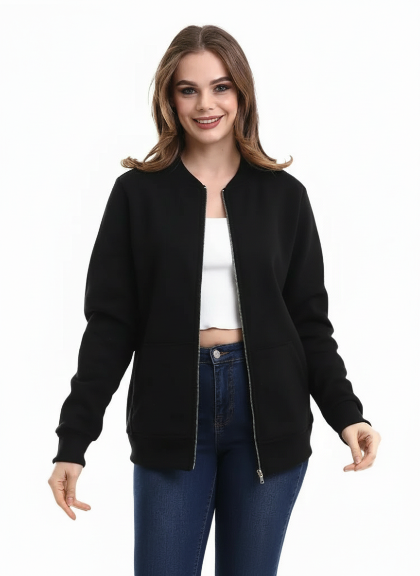 Sweatshirt Fermuarlı