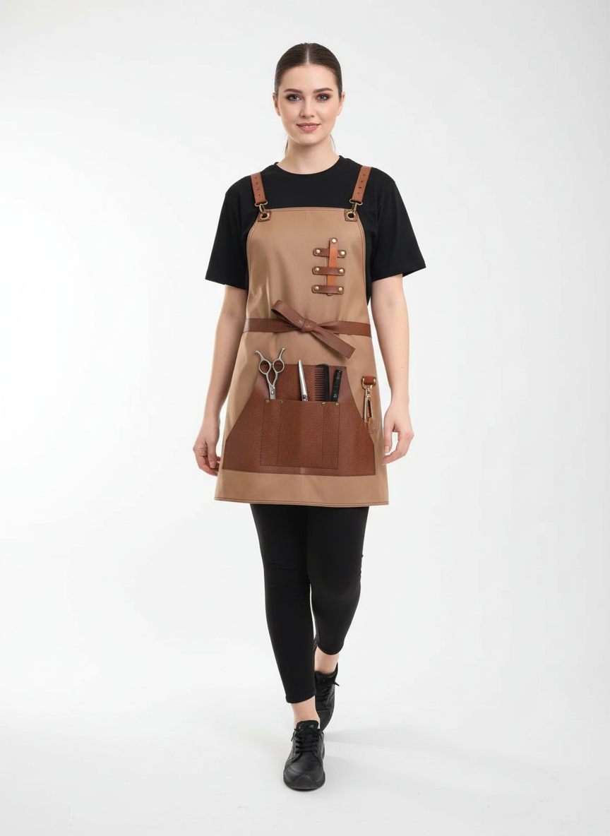 Kuaförler İçin Çalışma Önlüğü