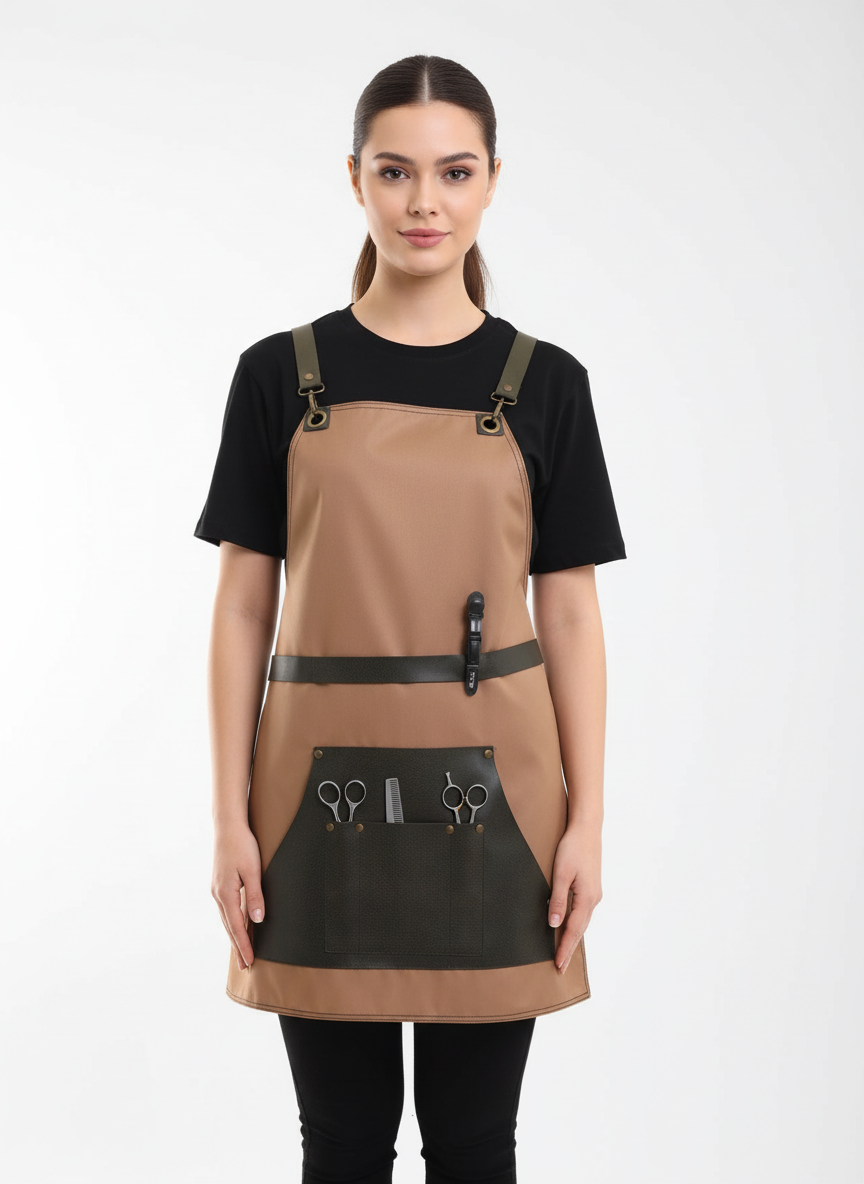 Logolu Kuaför Önlüğü