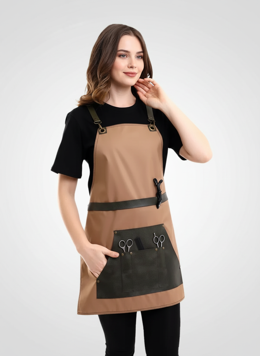 Logolu Kuaför Önlüğü