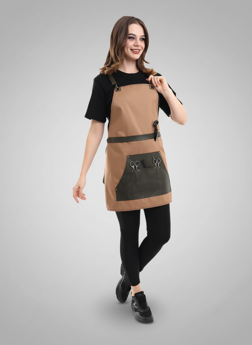 Logolu Kuaför Önlüğü