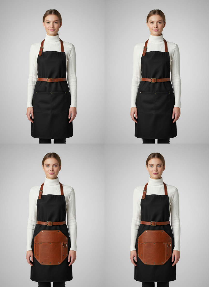 Özel Tasarım Kuaför Önlüğü