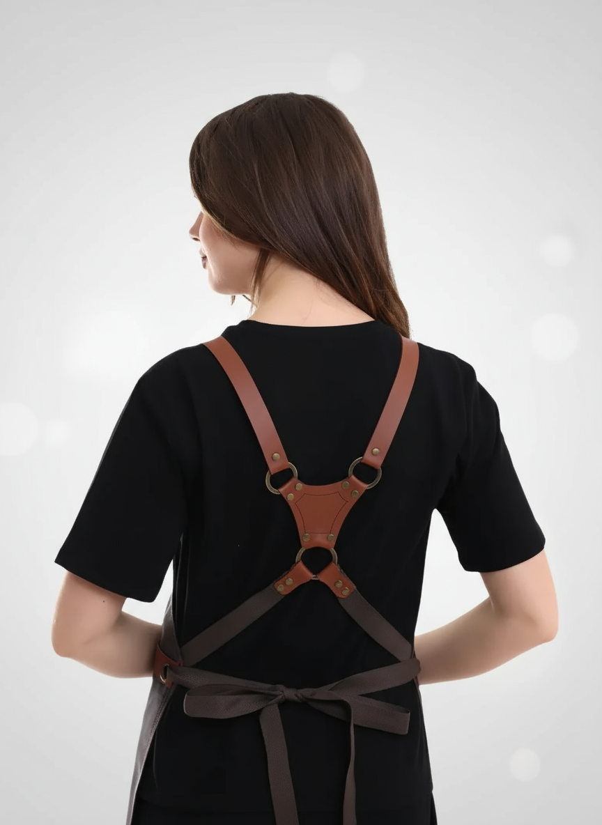 Baskılı Kuaför Boya Önlüğü