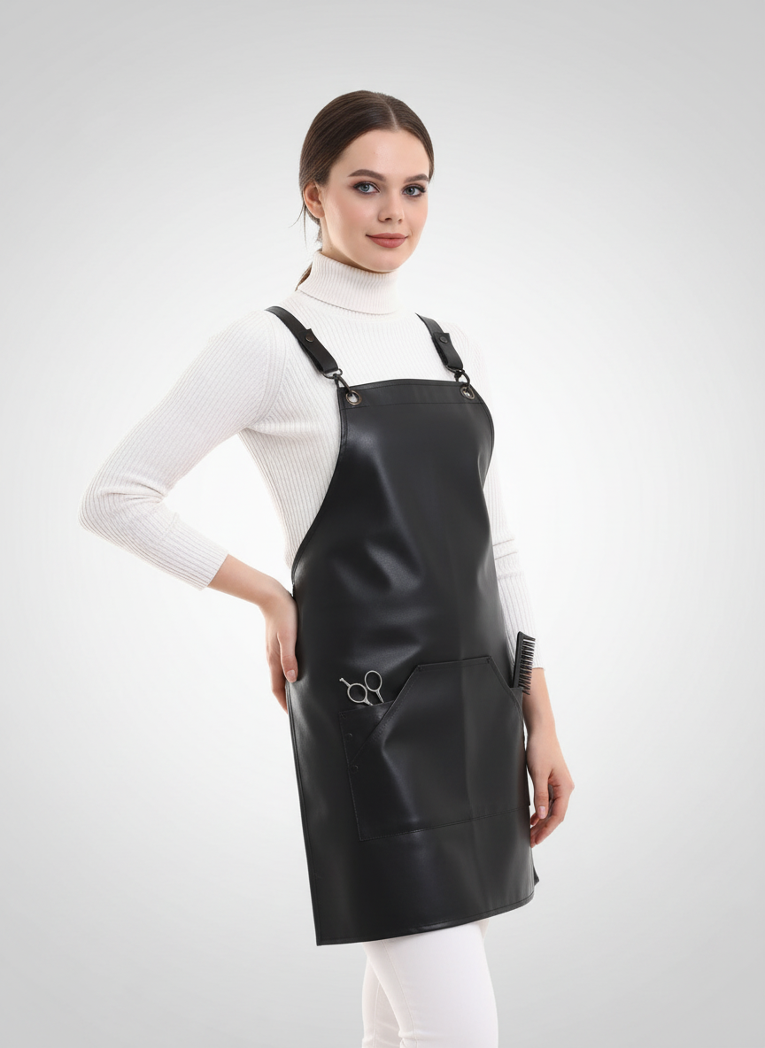 Kuaför Kimyasala Dayanıklı Önlük