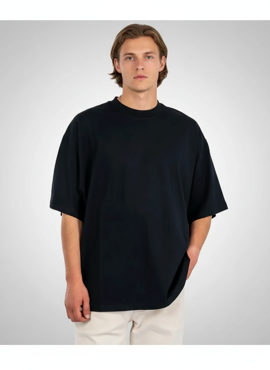 Baskılı Oversize Tişört