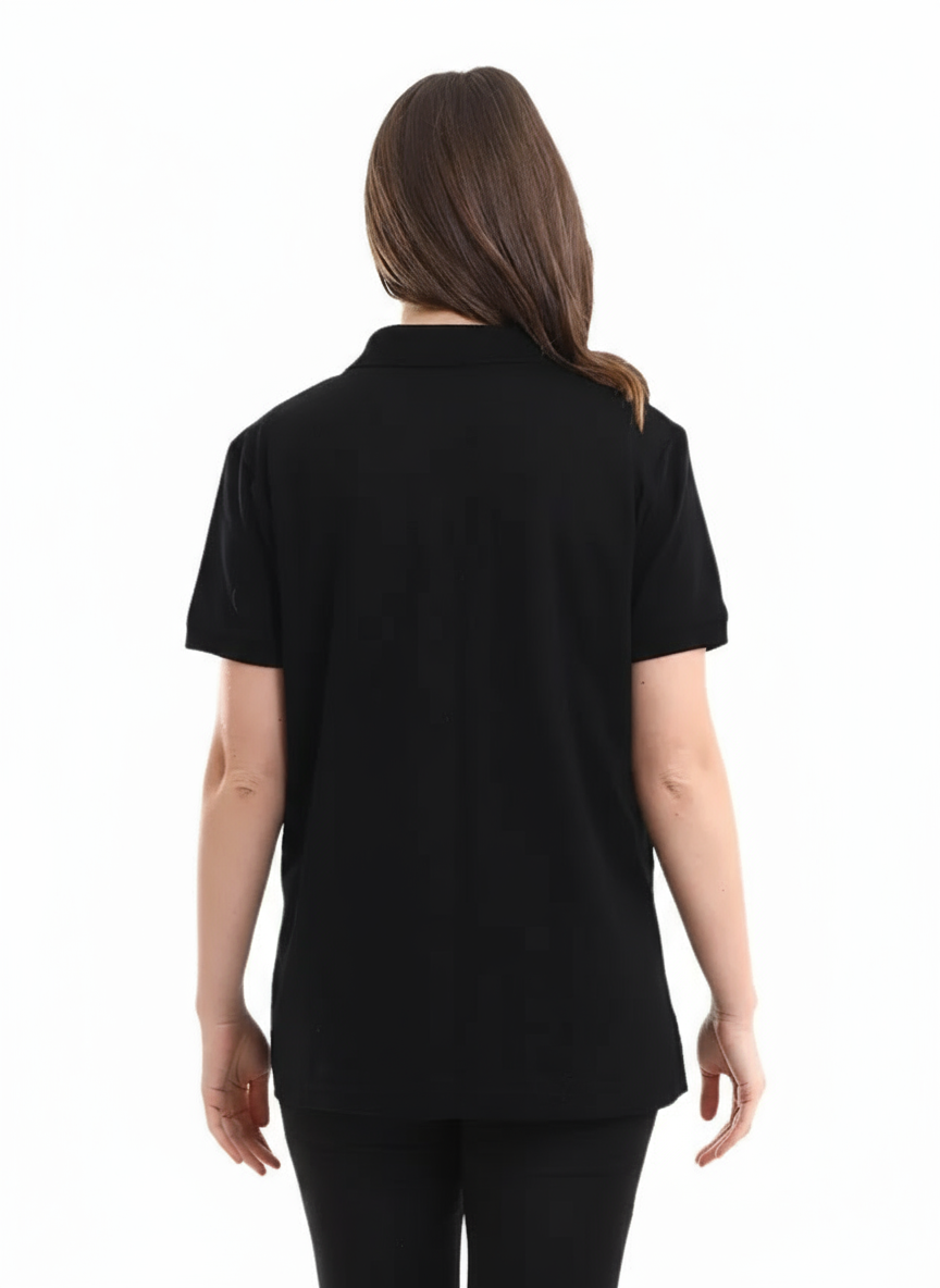 Baskılı Polo Yaka Tişört