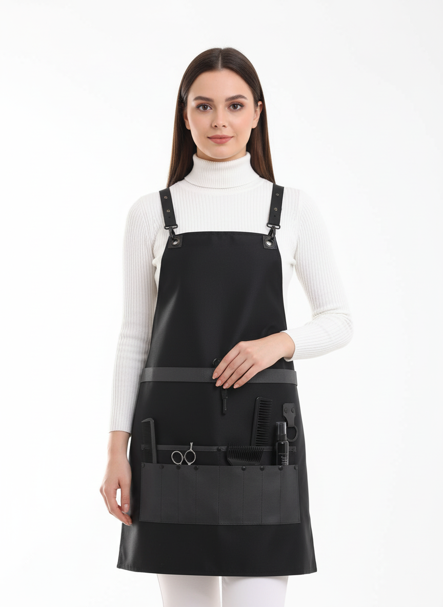 Kuaför Önlüğü Kişisel Baskı