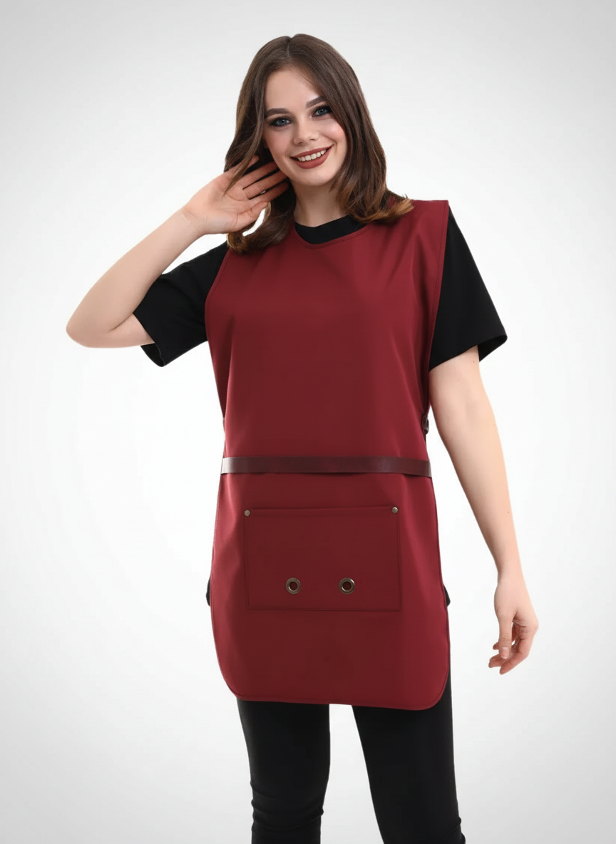 Kuaför Yelek Önlük İsimli