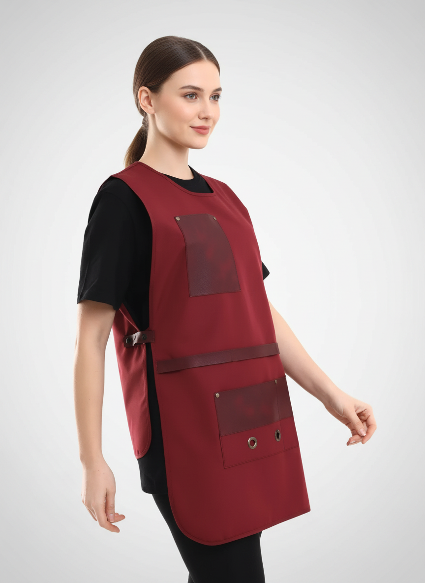 Kuaför Yelek Önlük İsimli