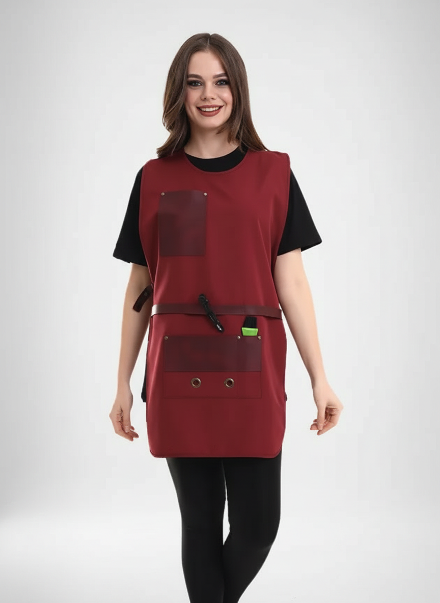 Kuaför Yelek Önlük İsimli