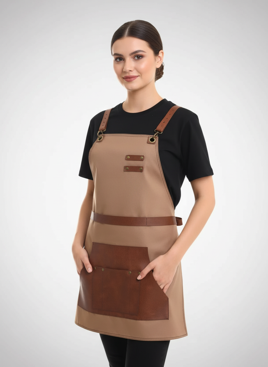 Kuaförler İçin Çalışma Önlüğü