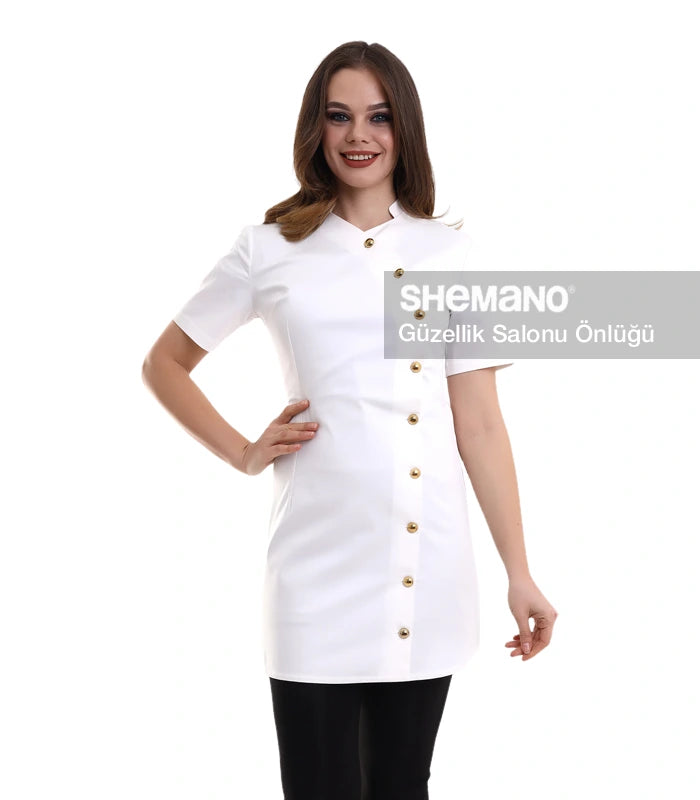 Estetisyen Uniforma Beyaz