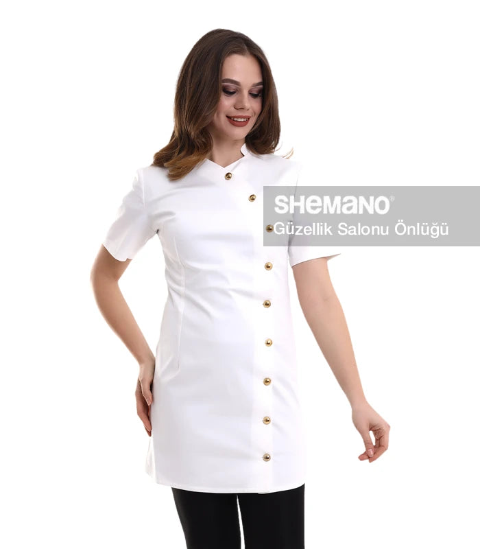 Estetisyen Uniforma Beyaz