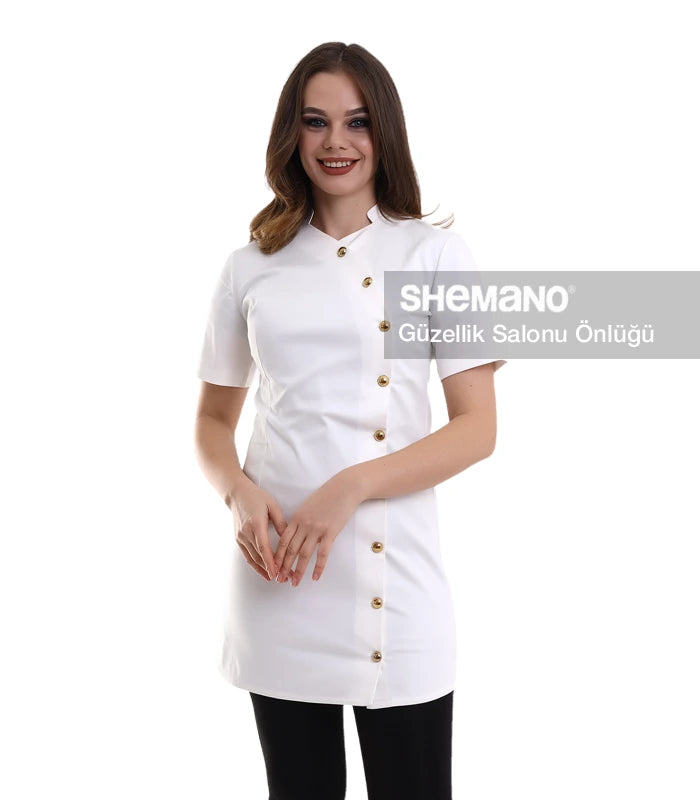 Estetisyen Uniforma Beyaz