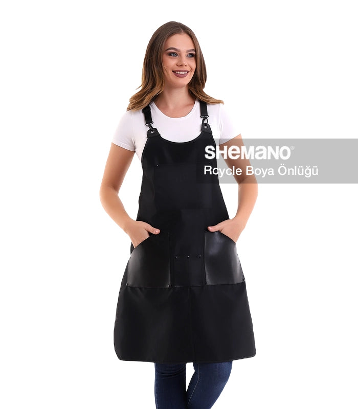 Geri Dönüştürülmüş Kumaş Kuaför Önlüğü